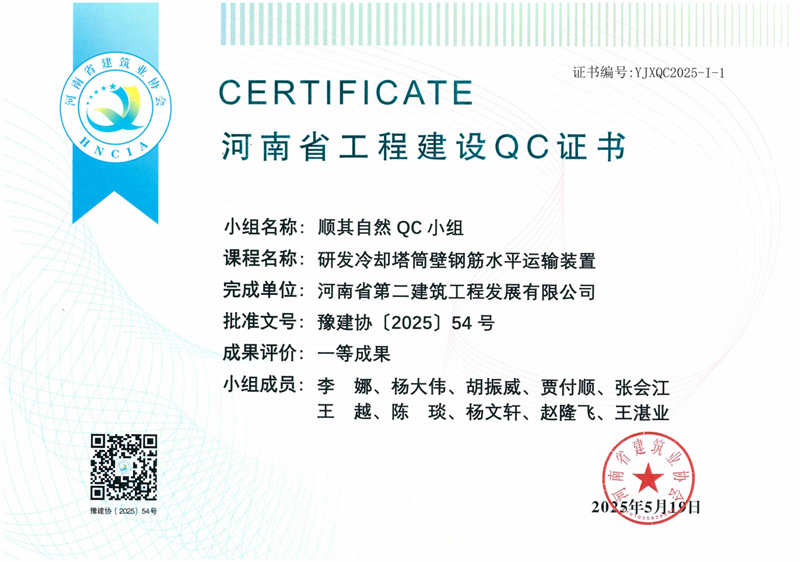 恭喜K8凯发国际公司荣获3项省级QC成果奖